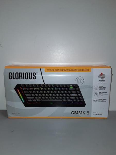 GMMK 3 Prebuilt Gaming Keyboard w/Knob, Black - MSRP $129