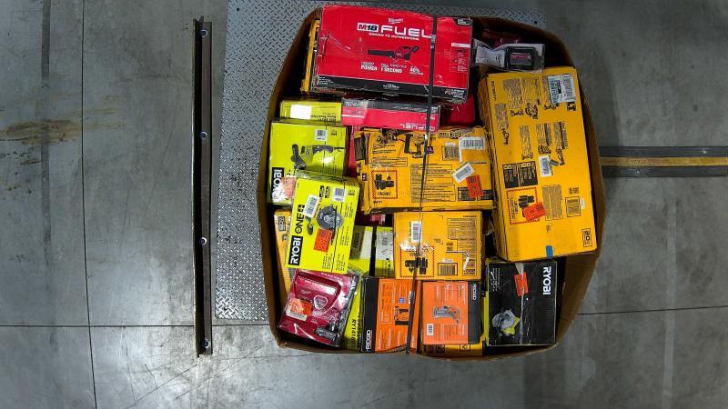 Tools - Dewalt, Milwaukee, Ryobi, Ridgid, Black+Decker - Est Retail $10,519