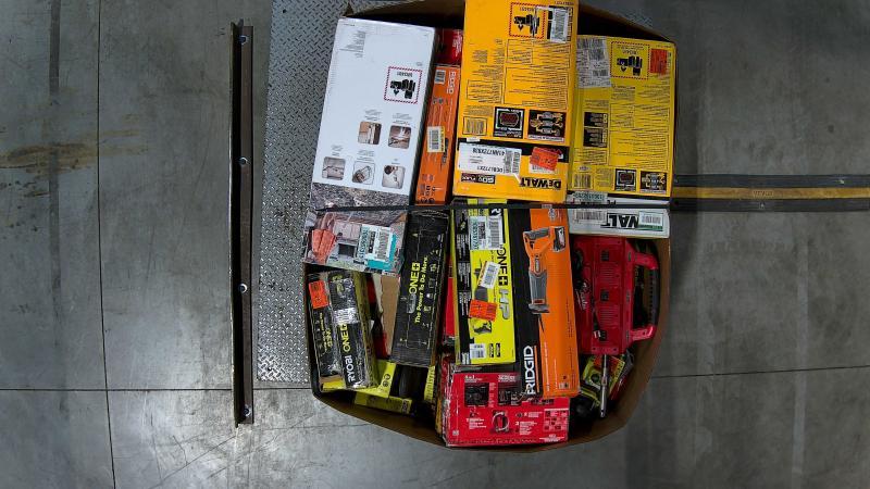 Tools - Milwaukee, Ryobi, Dewalt, Pacroban, Black+Decker - Est Retail $7,628