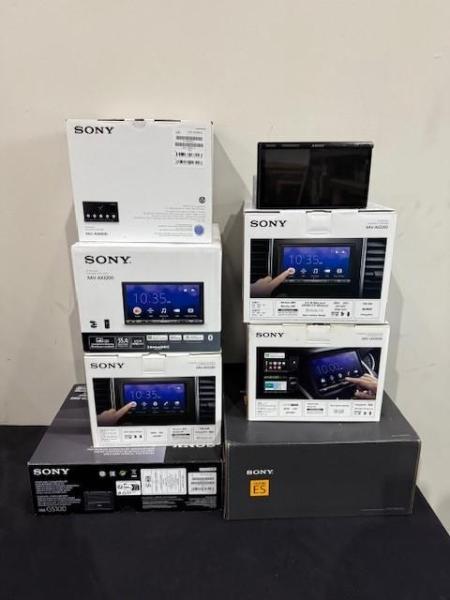 Book 10-75 A&B - Sony 12V Car Stereo Defective Items