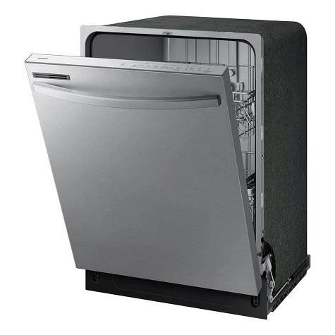 Shelf Pull Appliances - Samsung DW80CG4021SR 24" Top Control Tall Tub Dishwasher - MSRP $595