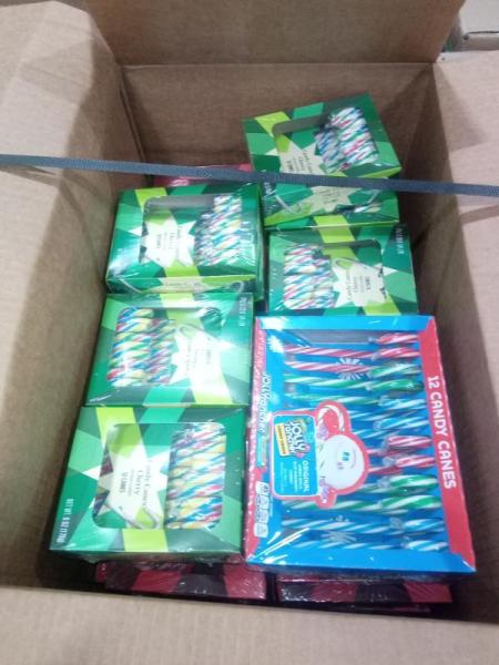 Grocery - Tate's Chocolate Toffee, Pop Tarts, Nerds Candy Canes, Libby's Canned Pumpkin - MSRP $6,816