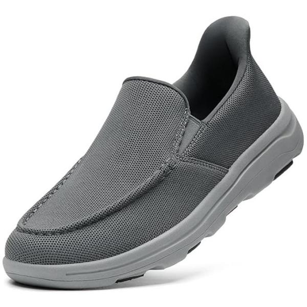 Shoes - STQ Men's Orthopedic Slip On Loafer Shoes, GENSHUO Women's Lace Up Ankle Wrap Square Toe Sandals - MSRP $1,824