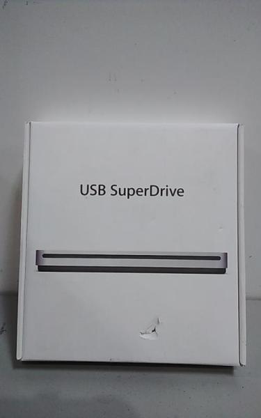 Apple USB SuperDrive CD/DVD External Drive, MD564LL/a - MSRP $84