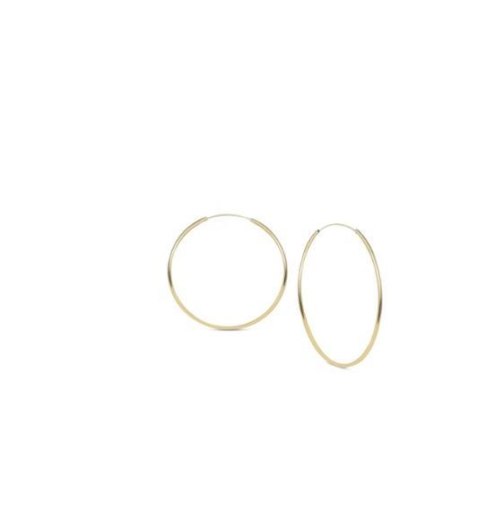 Jewelry - Argento Vivo Endless Hoop Earrings, Baublebar Miley Pave Chain Link Bracelet, Panacea - Original MSRP $2,559