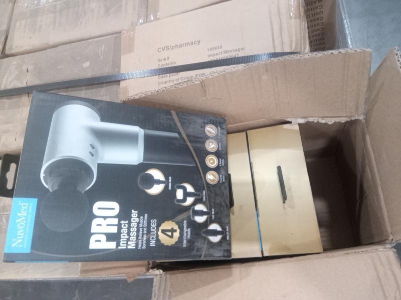 Pallet of Nuvomed Impact Massagers - MSRP $5,598