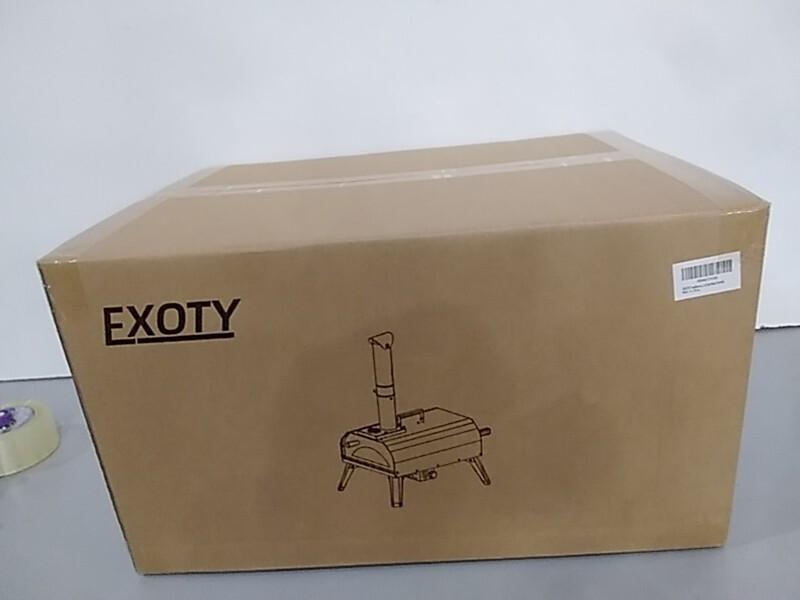 Outdoor Portable 12" Wood Pellet Burning Pizza Oven With Stone - MSRP $180