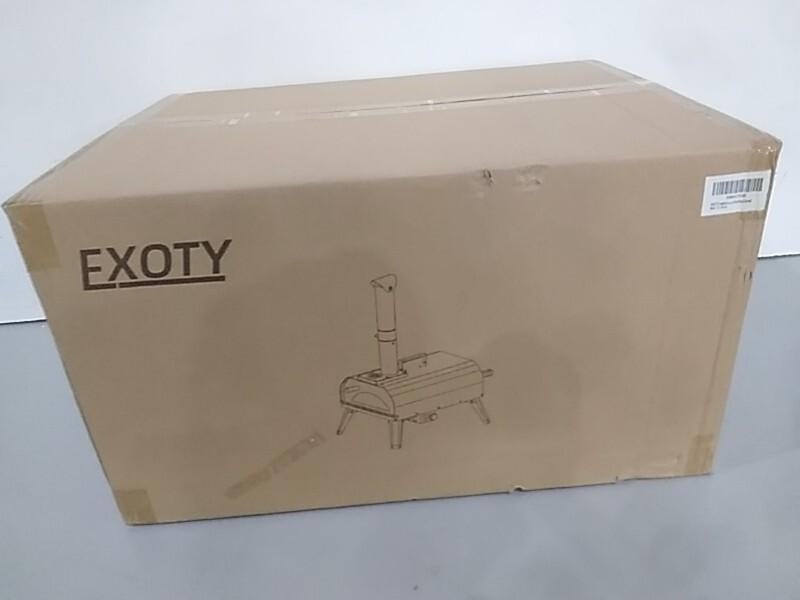 Outdoor Portable 12" Wood Pellet Burning Pizza Oven With Stone - MSRP $180