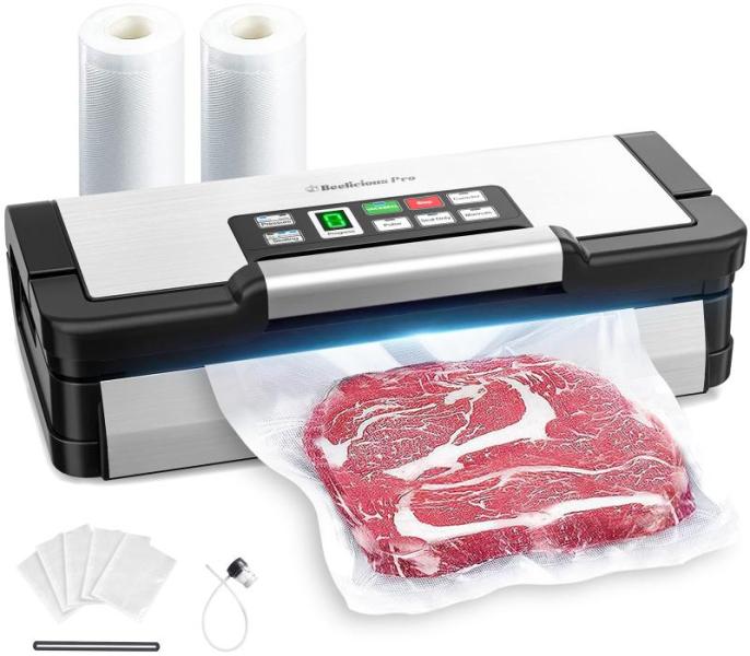Kitchen - Beelicious Pro 10-in-1 90Kpa Powerful Vacuum Sealer, Kilixin Hand Crank Manual Wheatgrass Juicer- MSRP $2,533
