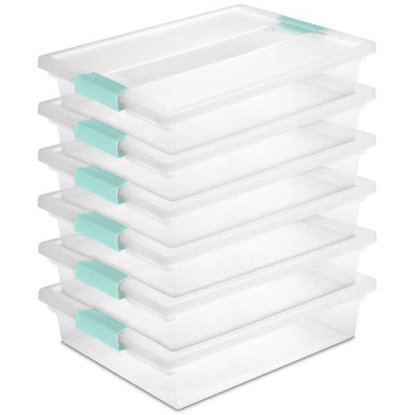 Home - Sterilite 6pk Clip Box, interhasa! Commercial Hand Dryer, UniPon 4" Firm Mattress Topper Queen - MSRP $2,504