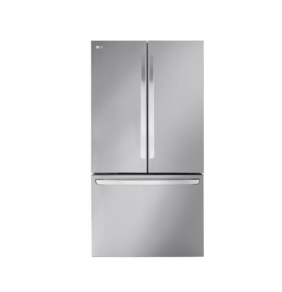 Lg MAX 26.5cu.ft Counter-depth French Door Refrigerator, LRFLC2706S - MSRP $2,499