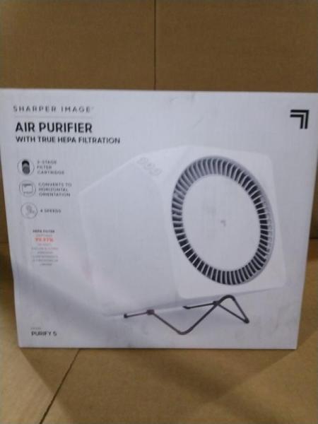Pallet of Sharper Image Purify 5 White Air Purifiers - MSRP $4,599