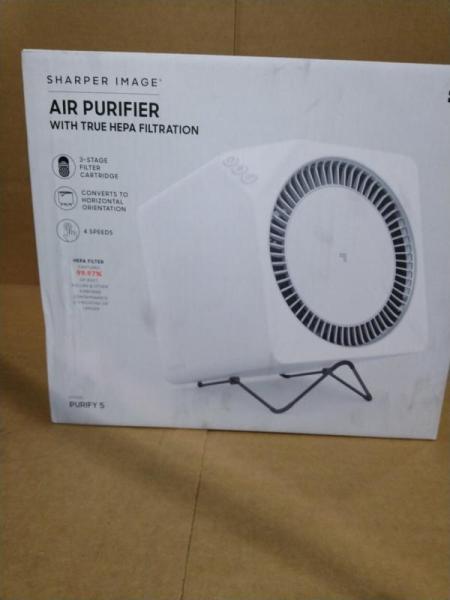 Pallet of Sharper Image Purify 5 White Air Purifiers - MSRP $2,599