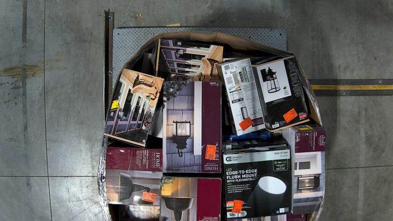 General Merch - Progress Lighting, LUTEC, Globe Electric, Commercial Electric, HDC, Hampton Bay - Est Retail $3,314
