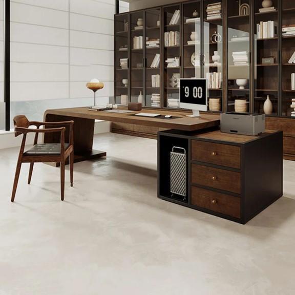Truckload - Furniture - Cozynest Desk, Yoji 6 Drawer Credenza, Pera Upholstered Armchair - MSRP $35,854