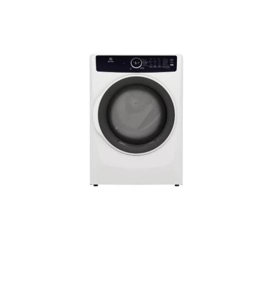 Electrolux 8.0 Cu. Ft. Front Load Electric Dryer, ELFE743CAW - MSRP $894
