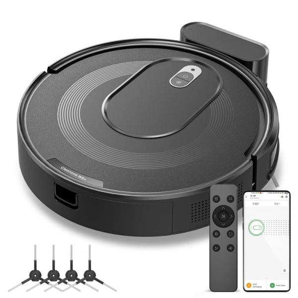 KOZVIX W6 Robot Vacuum Cleaner2800Pa Suction720ml Large - MSRP $79