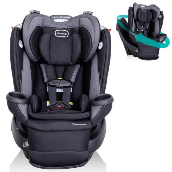 Evenflo Revolve360 Extend Convertible Car Seat with 360 Degree Rotation Extended Rear/Forward-Facing Booster-MSRP $297