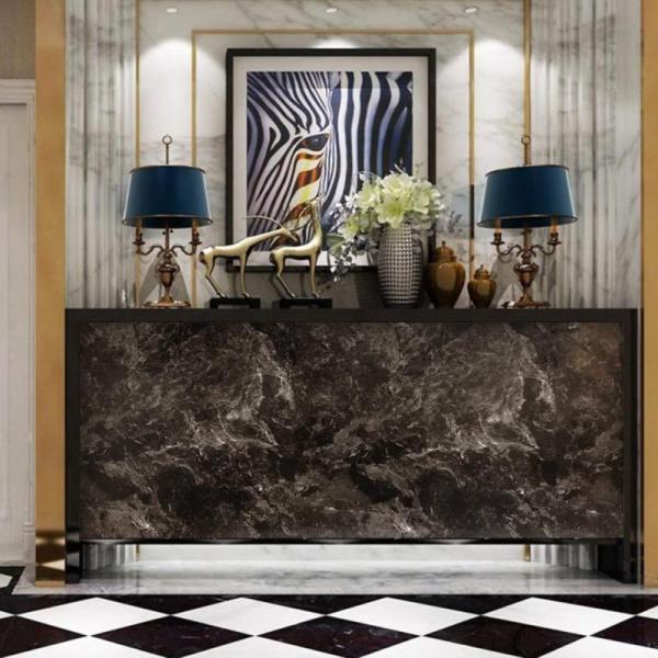 Livelynine Peel and Stick Countertops 24x394in Marble - MSRP $40