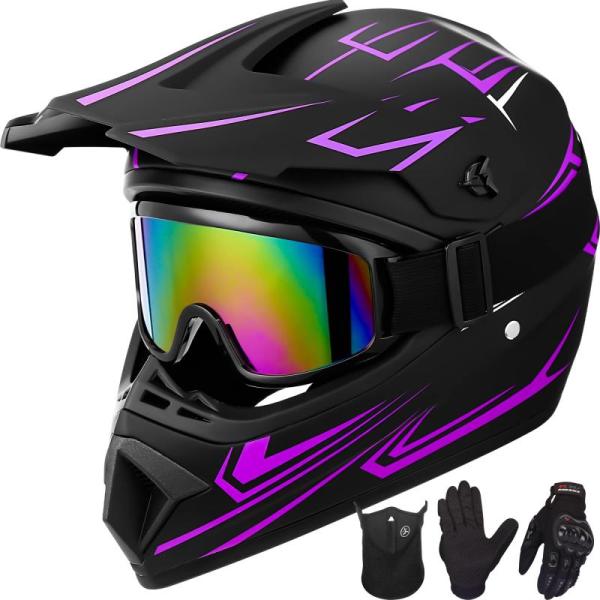 Yesmotor Motocross/Motorcycle/Dirt Bike Helmet, Youth Kids - MSRP $58
