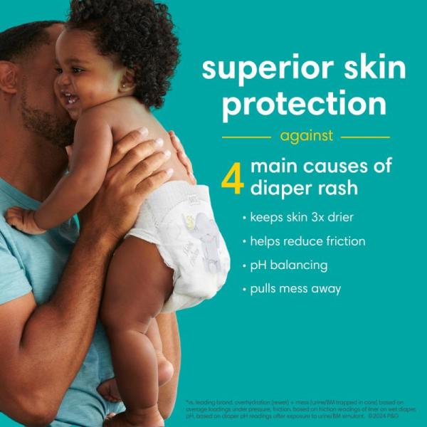Pampers Swaddlers Baby Diapers, Size 2 84ct - MSRP $36
