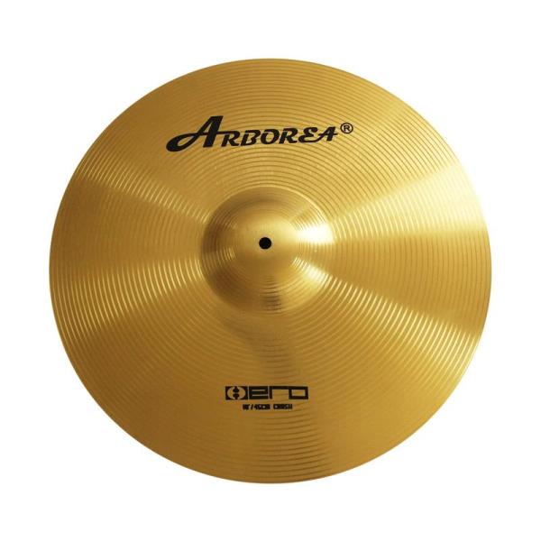 Arborea Crash Cymbal 18" Gold Hero Brilliant Finish Bright - MSRP $29