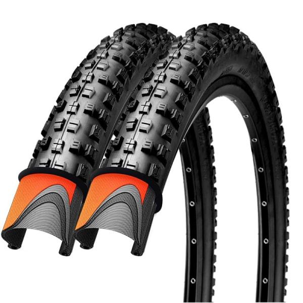 VESPETON 2 Pack 26"/27.5"/29" x 2.25" Mountain Bike Tire Pair - MSRP $44