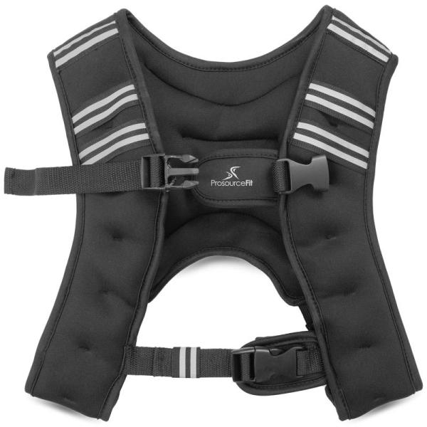 ProsourceFit Exercise Weighted Training Vest - 20lb Black - MSRP $46