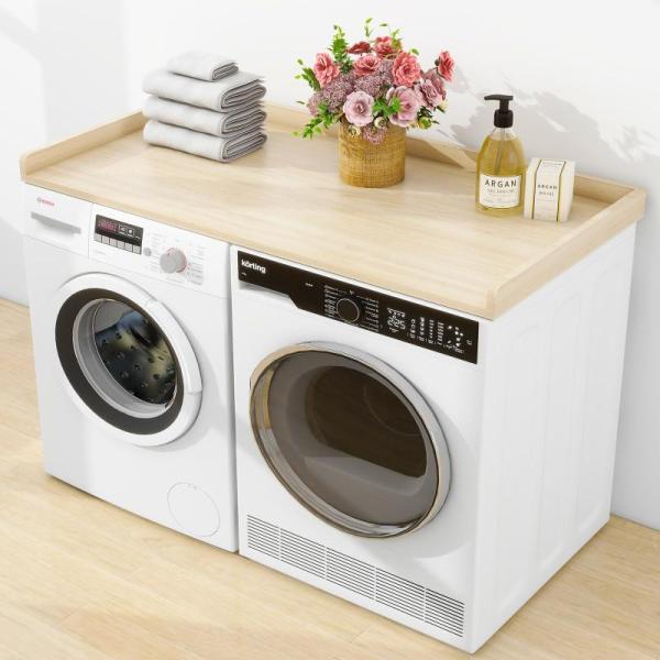 dooloric 54" x 27" Washer Dryer Laundry Countertop with Edge Rails - MSRP $110