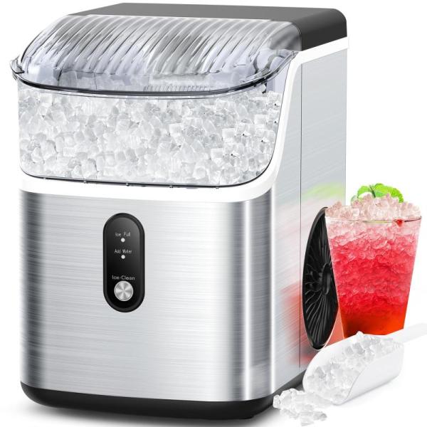 COWSAR Countertop Chewable Crushed Ice Maker Machine - MSRP $142