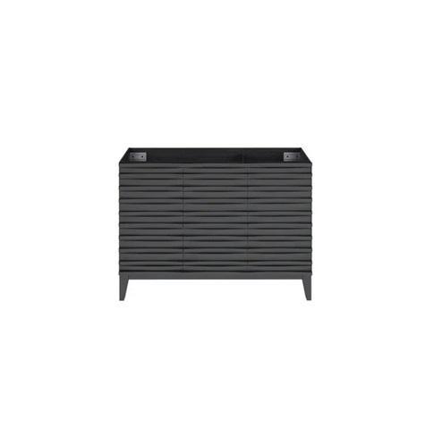 Swiss Madison Cascade 48" Bathroom Vanity in Black - Cabinet - MSRP $559