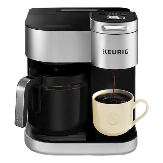Home - Keurig K-Duo Coffee Maker, Seal Soft Comforter, Safavieh Laconia Flush Mount Light - Est Retail $3,025