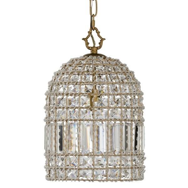 Home - Madison Crystal Pendant, Kingston Brass Victorian Sink Faucet, MarCielo Quilt Set - Est Retail $4,448