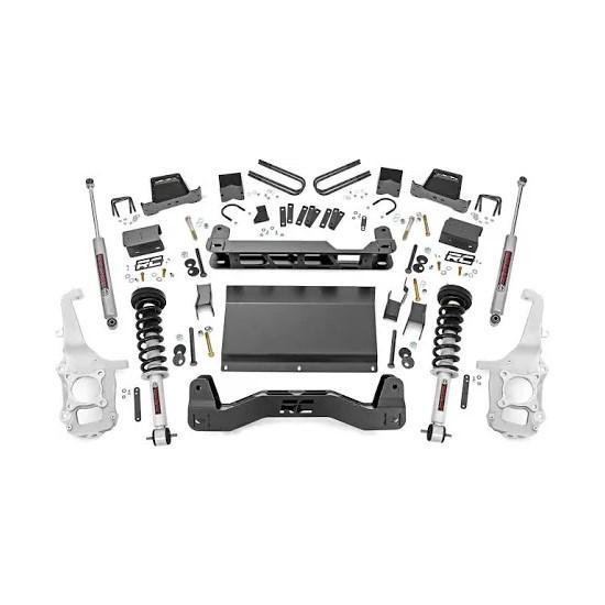 Automotive - Ford Rough Country 6 Inch Lift Kit with N3 Struts Rear Shocks - MSRP $1,913