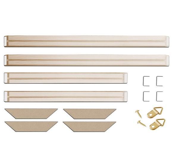 P&L Art 36x48in Wood Canvas Frame Kit, Stretch Bar - MSRP $26