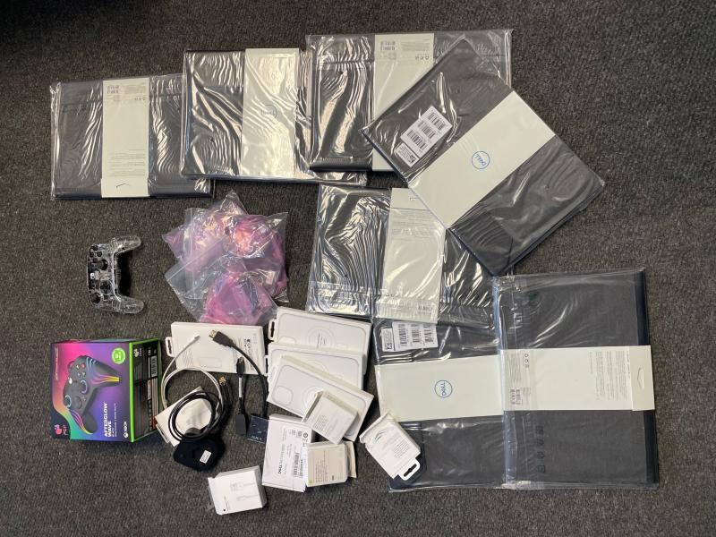 Electronics, XBOX Controllers, Apple, Keyboards, USBC and More!!