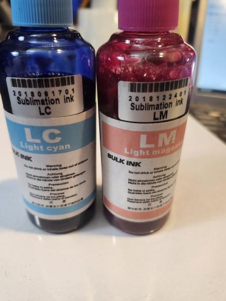 130 bottles LC LM sublimation ink for Epson and Eco tank printers