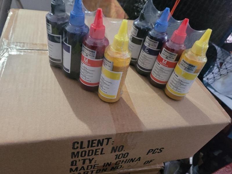 100 bottles sublimation ink for Epson and Eco tank printers