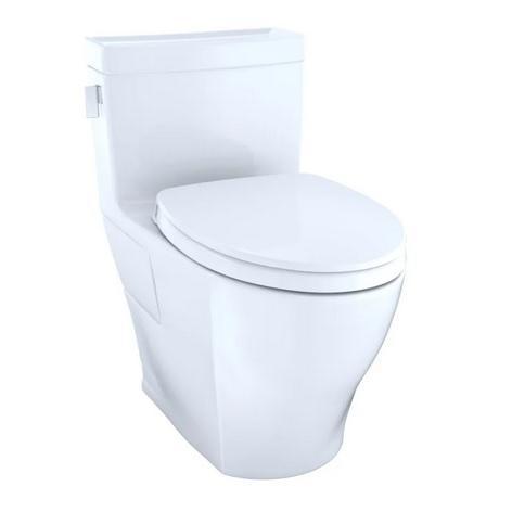 Toto MS624124CEFG#01 Elongated Toilet with Left Hand Lever - MSRP $873