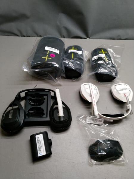 Salvage Video Games - Logitech Mevo Start Live Streaming Camera, ASTRO Gaming A50 Wireless Gaming Headset - MSRP $2,009