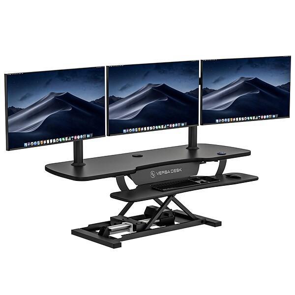 Truckload - General Merch - VersaDesk Standing Desk Converter, Edgewater Desk, Rubbermaid Utility Cart - MSRP $37,962