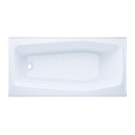 Kohler K-715-0 Villager Collection 60" Three Wall Alcove Cast Iron Three Wall Alcove Soaking Bath Tub - MSRP $682