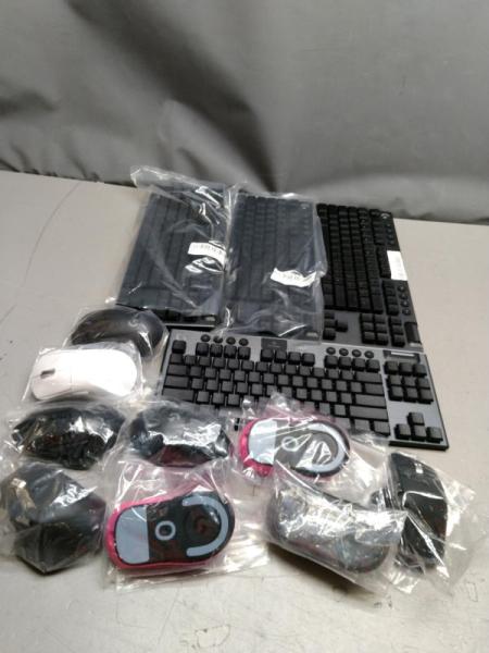 C Grade Video Games - Logitech G915 Gamnig Keyboard, Logitech G PRO X USB Type-C Mouse - MSRP $2,069