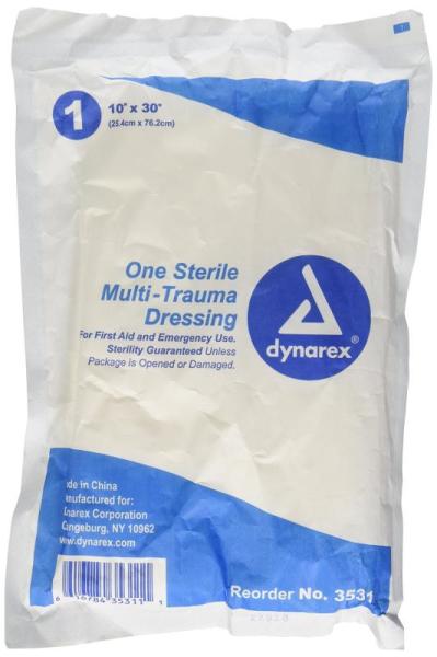 Drugstore - Briggs Multi Trauma Dressing, WLU Motion Sickness Bands, Rivalus Clean Gainer Supplement - MSRP $1,937