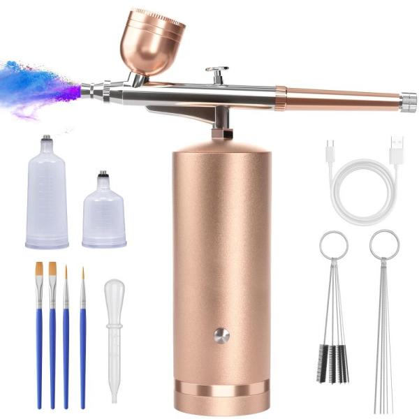 Home - Airbrush Kit, DWR Comforter Set, Seirione Shower Caddy, eTRY Smart Robot Window Cleaner - MSRP $9,333