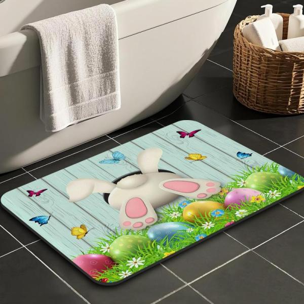 Furniture - Bavni Area Rug, Nreafifi Easter Bath Mat, Toddler Airplane Seat Extender Bed - MSRP $2,309