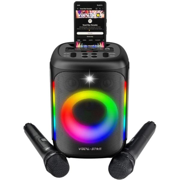Musical Instruments - Portable Karaoke Machine, Kids Karaoke Machine, Pilsamas Lavalier Microphones - MSRP $2,219