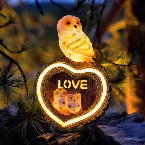 Lawn & Garden - Owl Garden Statue, Companionship Patio Furniture Cover, Gray Bunny Bird Feeders - MSRP $11,151