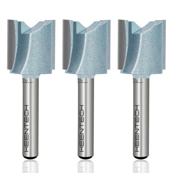 Tools - KEENTECH Carbide Tipped Double Flute Straight Router Bit, Haboqo Mini Electric Screwdriver - MSRP $2,595