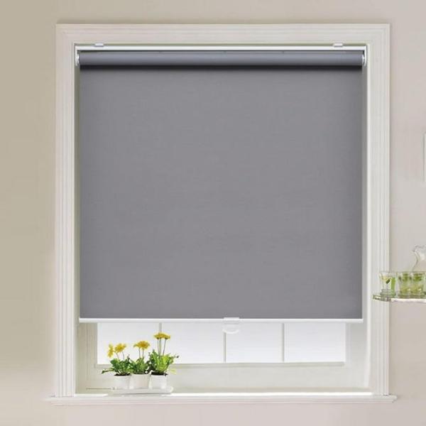 AOSKY Cordless Roller Shades Blackout Blinds for Windows - MSRP $89